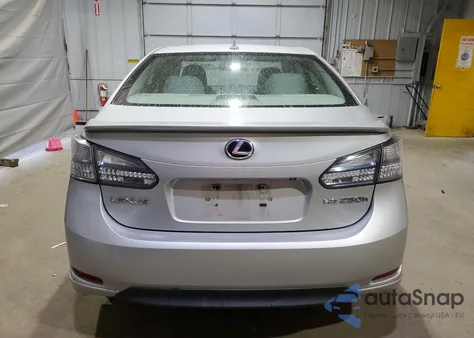 2010 Lexus Hs 250H z USA, uszkodzony, nr VIN JTHBB1BA0A2004407